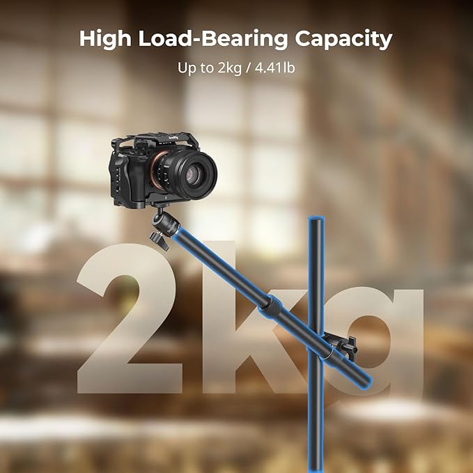SMALLRIG Camera Desk Mount, Overhead Camera Arm Stand