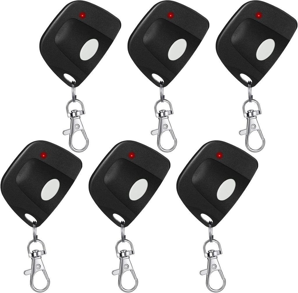 Kingdder 6 Pcs Gate Opener Compatible with Linear Delta 3, Black, White