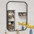 Matte Black Bathroom Vanity Mirror