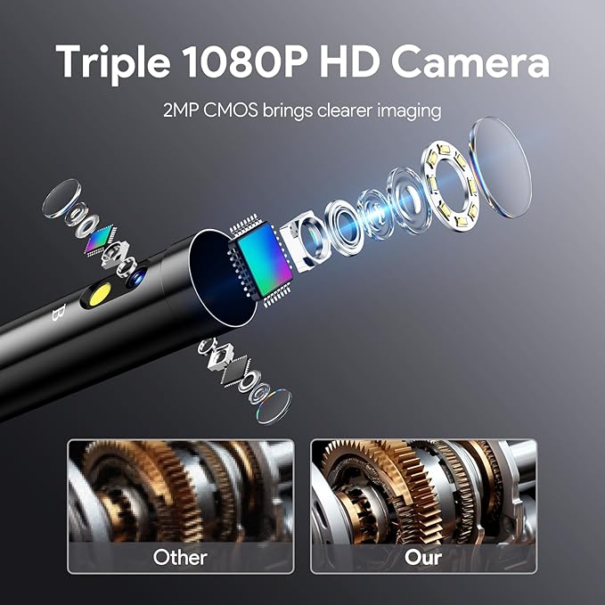 DEPSTECH Inspection Endoscope Camera
