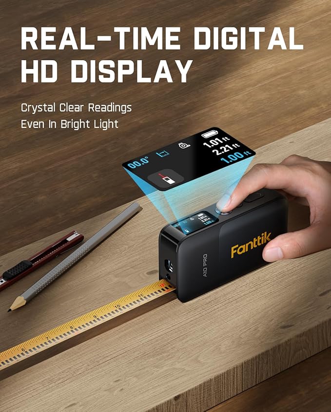 Fanttik A10 Pro 2-in-1 Digital Laser Tape Measure