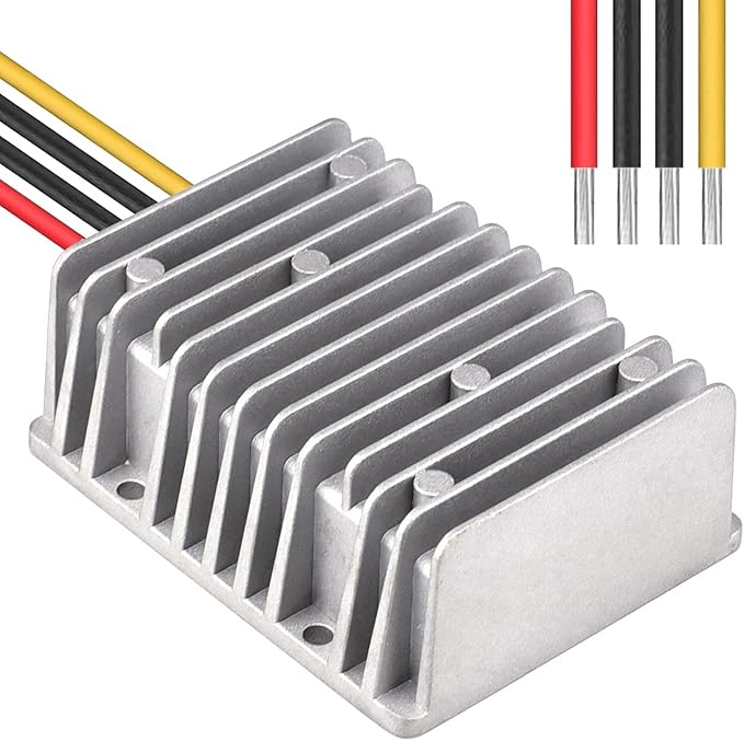Cllena DC 24V to 13.8V 30A 414W Converter, Waterproof DC Voltage Reducer Buck