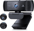 NexiGo 1080P 60FPS Webcam with Software Control and Microphone, w/Privacy Cover