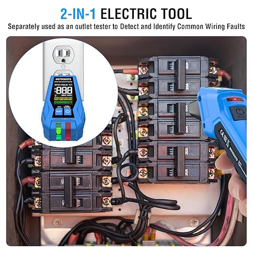 INSTRODOTS Circuit Breaker Finder, Digital Breaker Finder