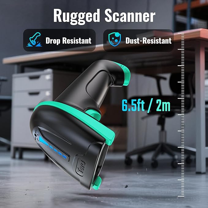 Tera Barcode Scanner 1D Wireless