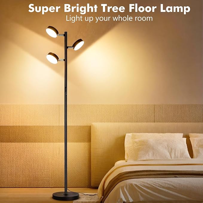 Benaep Tree Floor Lamp for Living Room