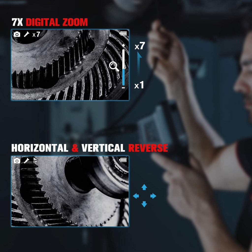 autel maxivideo mv480 inspection camera, 1080p hd industrial, package contents