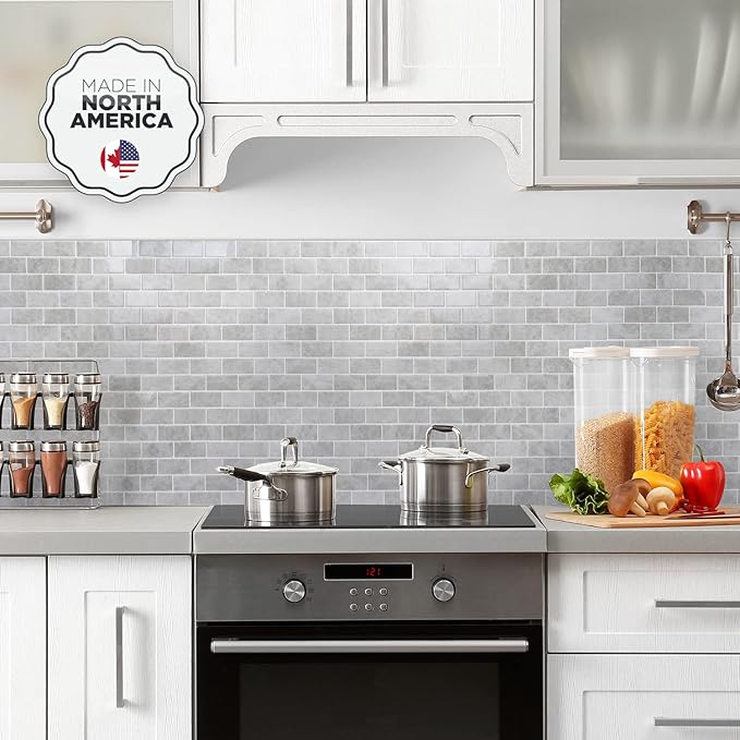SMART TILES Peel and Stick Backsplash