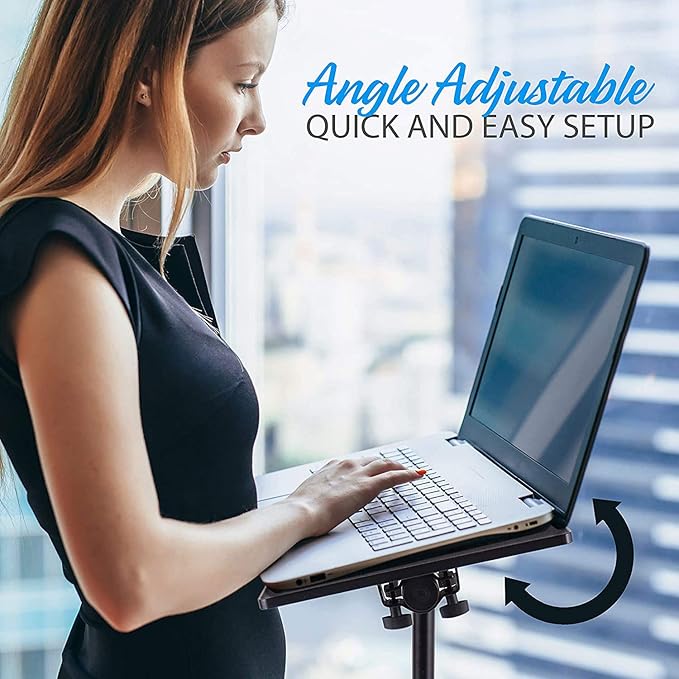 Pyle Laptop Projector Tripod Stand (2 Pcs)