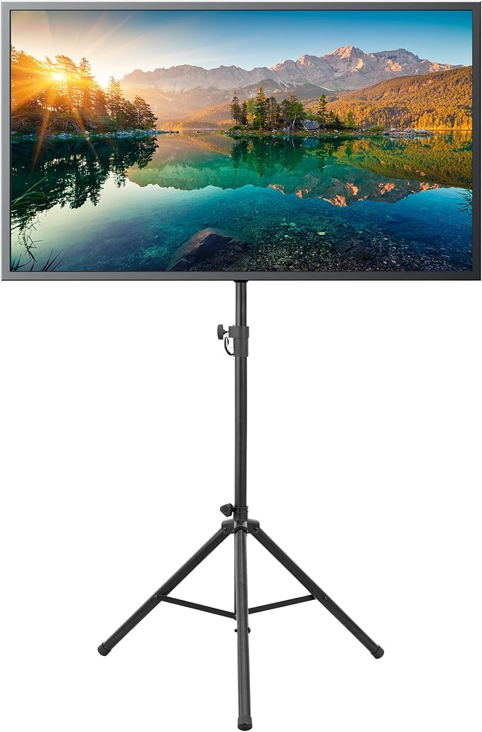 Mount-It! Tripod TV Stand – Portable TV Tripod