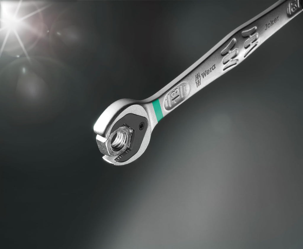 wera 05020013001 joker combination wrench-set, 11 pieces on a desk or shelf
