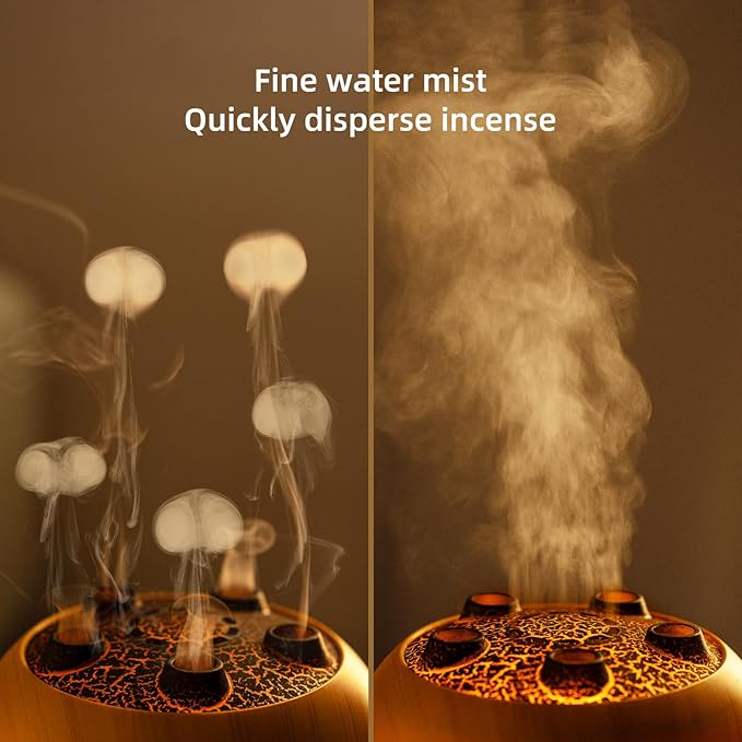 Essential Oil Diffuser 250ML, Jellyfish Diffuser Air Humidifiers Sound Pickup