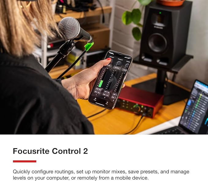 Focusrite Scarlett 18i16 4th Gen USB Audio Interface,