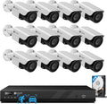 4COVR 16 Channel Security Camera System PoE with 4TB HDD, LY37EX5M1612-1