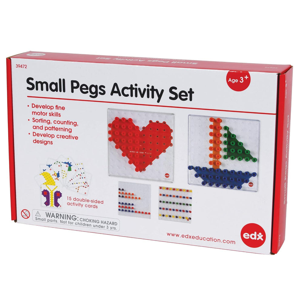 edxeducation Small Pegs Activity Set