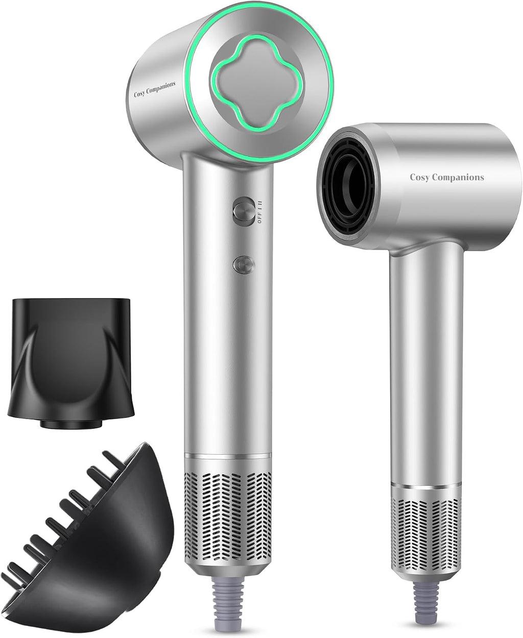Cosy Companions High-Speed Ionic Hair Dryer, 150000 RPM Brushless Motor