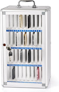 36 Slots Aluminum Alloy Cell Phone Locker, Phone Holder for Classroom
