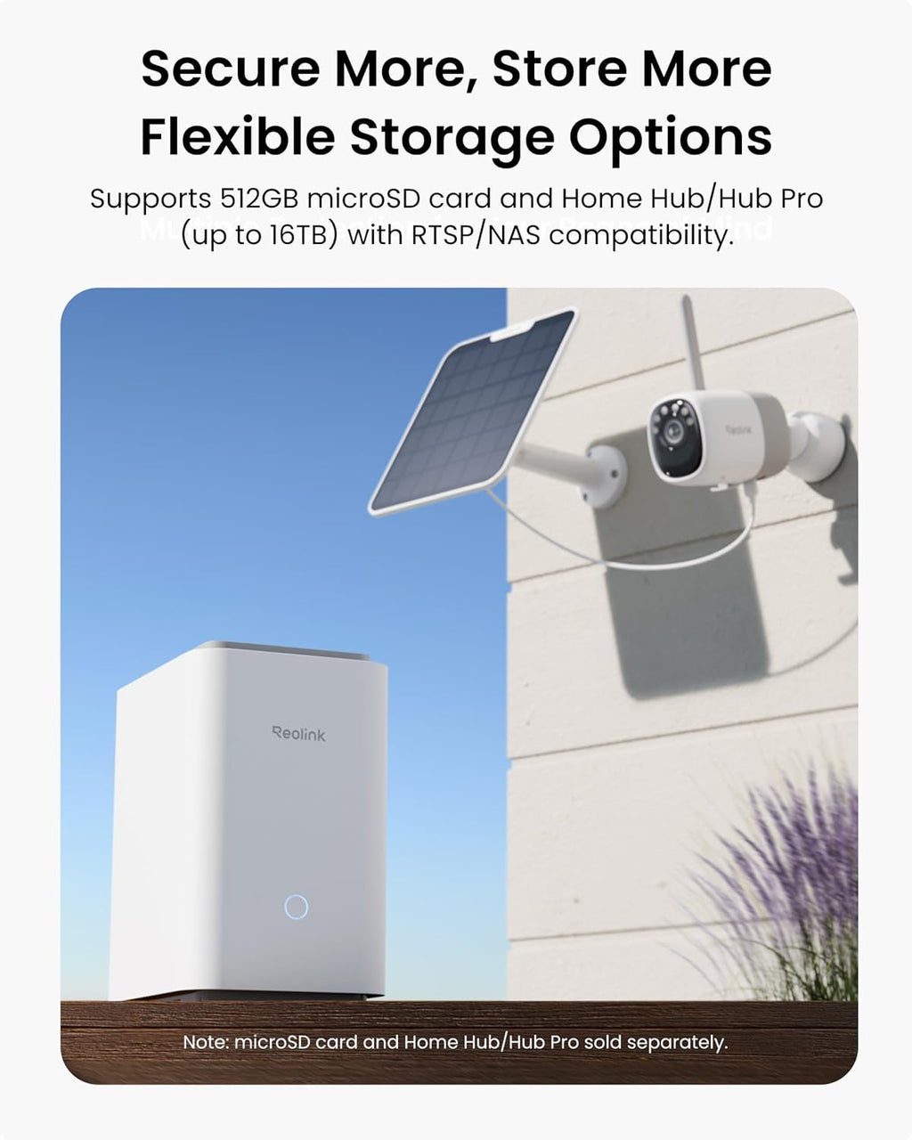 REOLINK Altas 2K Solar Security Cameras Wireless Outdoor, 10s Pre-Record