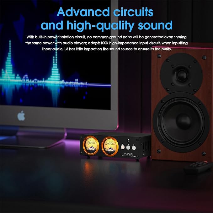 Douk Audio L3 RCA Audio Switch 1 in 3 Out & 3 in 1 Out, 3 Channel Switcher