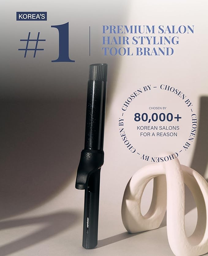 GLAMPALM Professional Curling Iron 1.4"