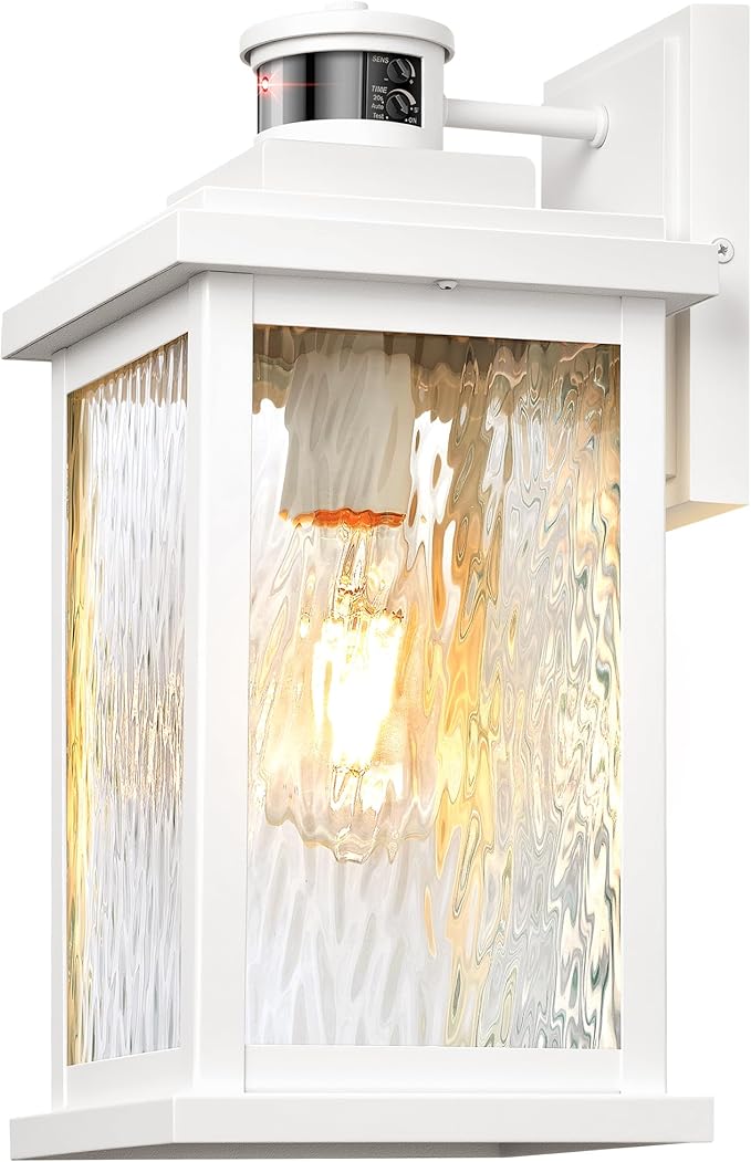 VIANIS Large Adjustable Sensitivity Motion Sensor Exterior Porch Lights
