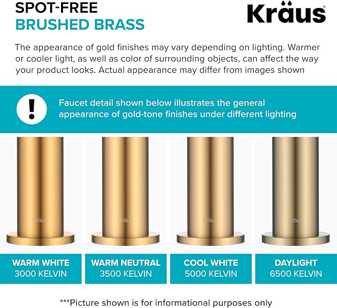 KRAUS Oletto Commercial Style Single Handle Pull Down Kitchen Faucet