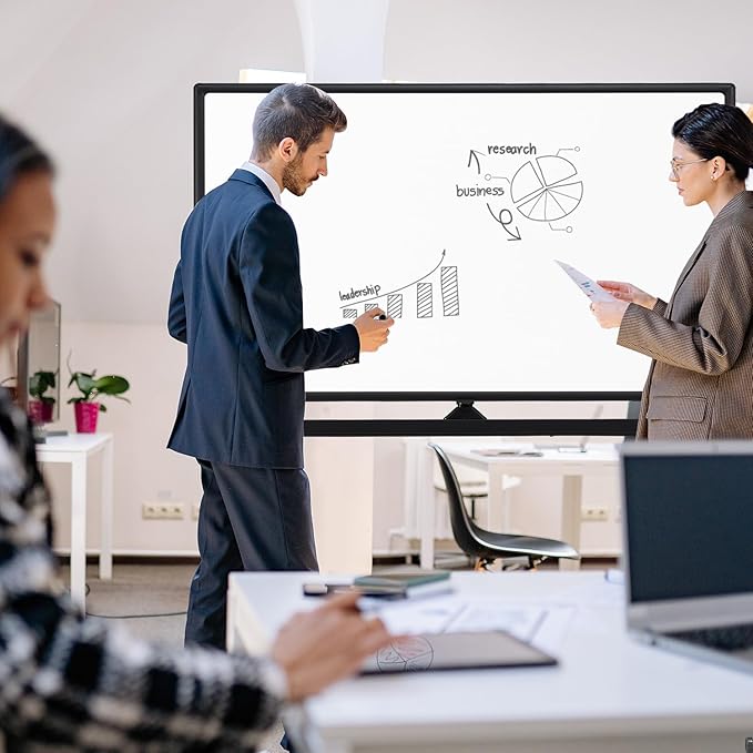 Dry Erase Whiteboard Easel on Wheels