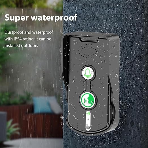 Swokely Rechargeable Wireless Intercom Unit, 2-Way Talking, 500 Meter Talking (2 Pcs)
