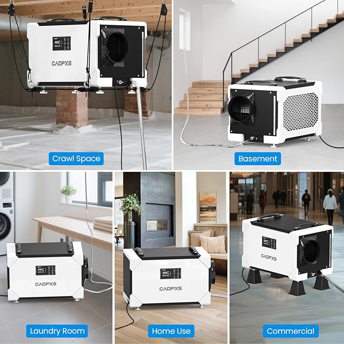 CADPXS Crawlspace Dehumidifier