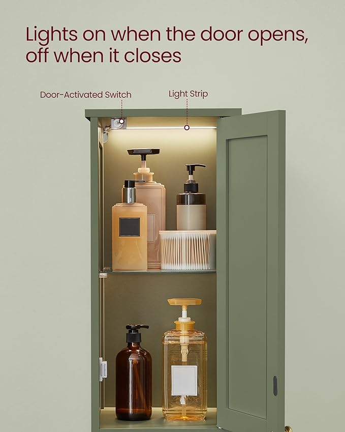 VASAGLE Tall Storage Cabinet