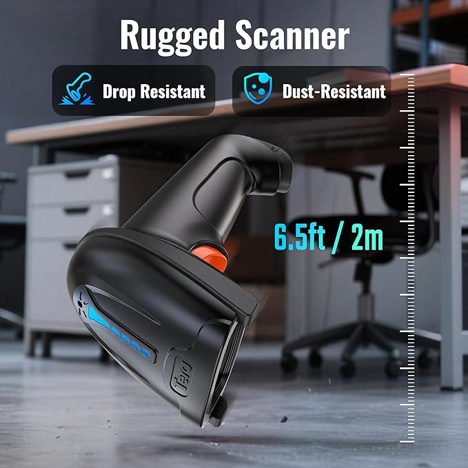 Tera Barcode Scanner Wireless Versatile 2-in-1