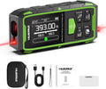 Huepar Professional Dual Laser Measuring Tool 393ft, Rechargeable Bilateral