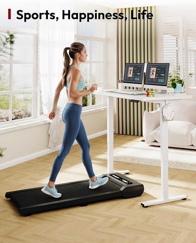 SANODESK Electric Standing Desk 55 x 28 Inches Whole-Piece Desktop Height