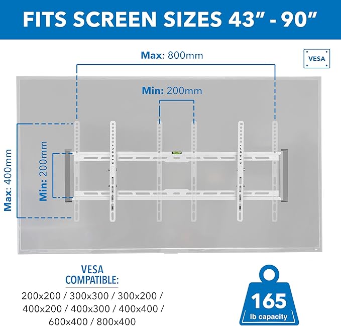 Mount-It! Tilting TV Wall Mount