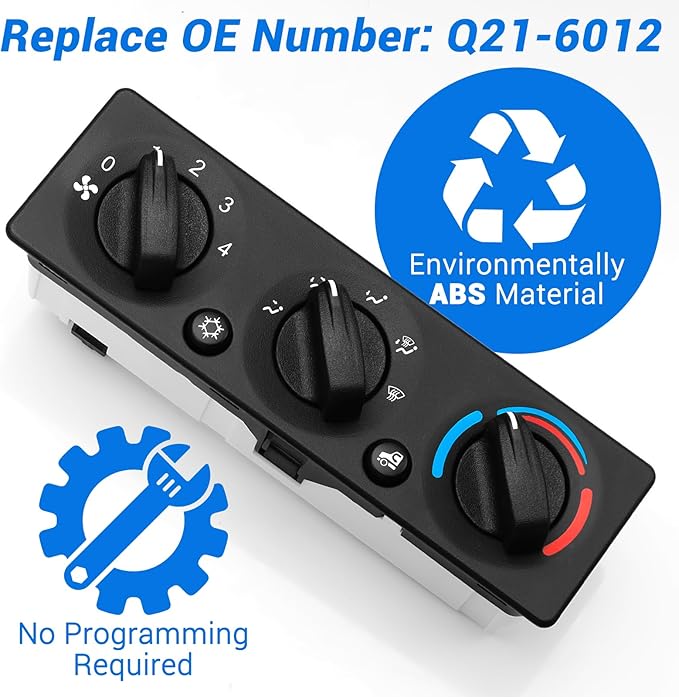 Q21-6012 AC Climate Control Module Compatible