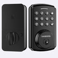 Electronic Keypad Deadbolt, Keyless Entry Door Lock,Keyless Deadbolt for Bedroom,Closet, Storage Room,Back Side Door,Residential Interior Doors, Apartments&Rental Houses,Easy Install,Black
