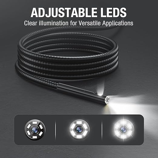 Teslong Inspection Camera, Dual Lens Borescope Camera