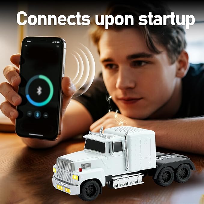 WSTER American Truck Bluetooth Speaker, Retro Car Model，Portable Wireless