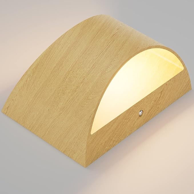 Aipsun Aluminum Modern Wall Light Fixtures 1 Pack Indoor LED Wall Sconce