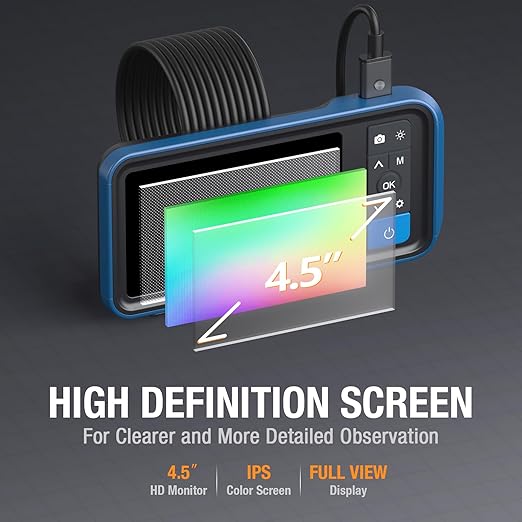 Dual Lens Endoscope Camera