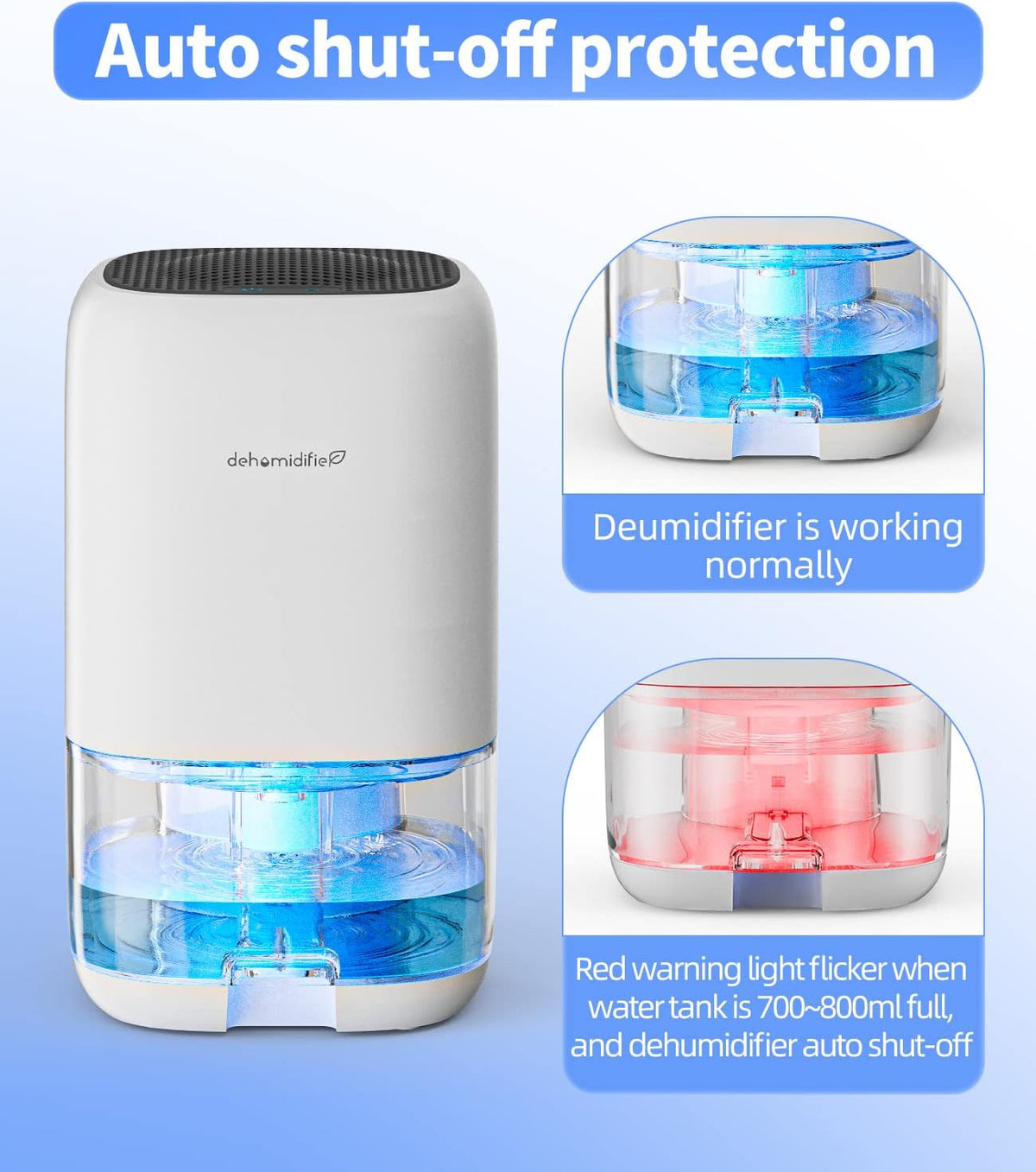 dehumidifier, tabyik 35 oz small dehumidifiers on a desk or shelf