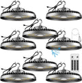 Lightdot Smart 250W LED High Bay Light 37, 500LM Commercial Bay Lighting (8Pack)