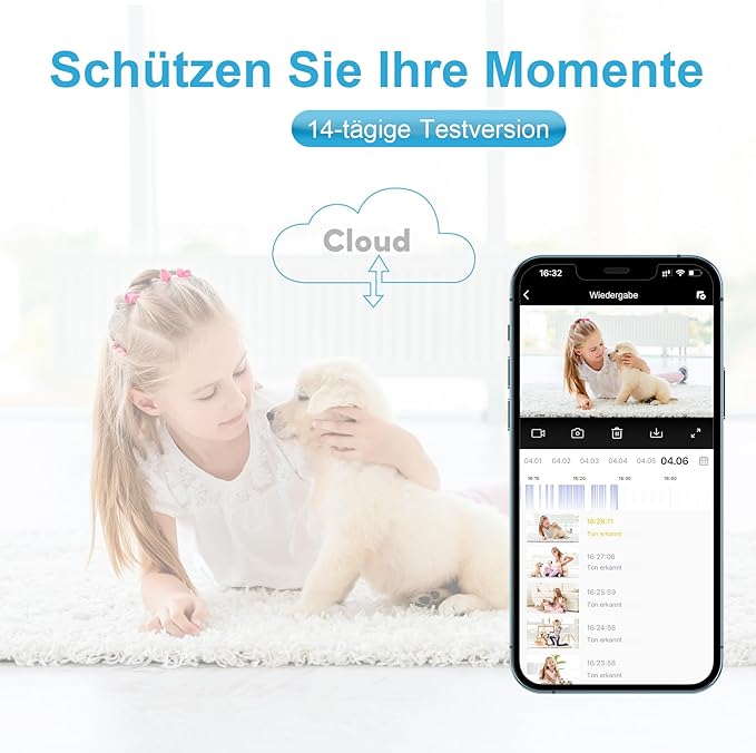 owltron Indoor Security Camera 5MP, 5GHz/2.4G WiFi Camera