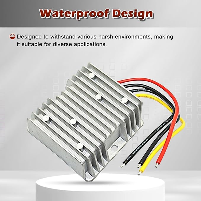 DC 12V Step Up to 24V Boost Converter 15A 360W DC Voltage Regulator Power