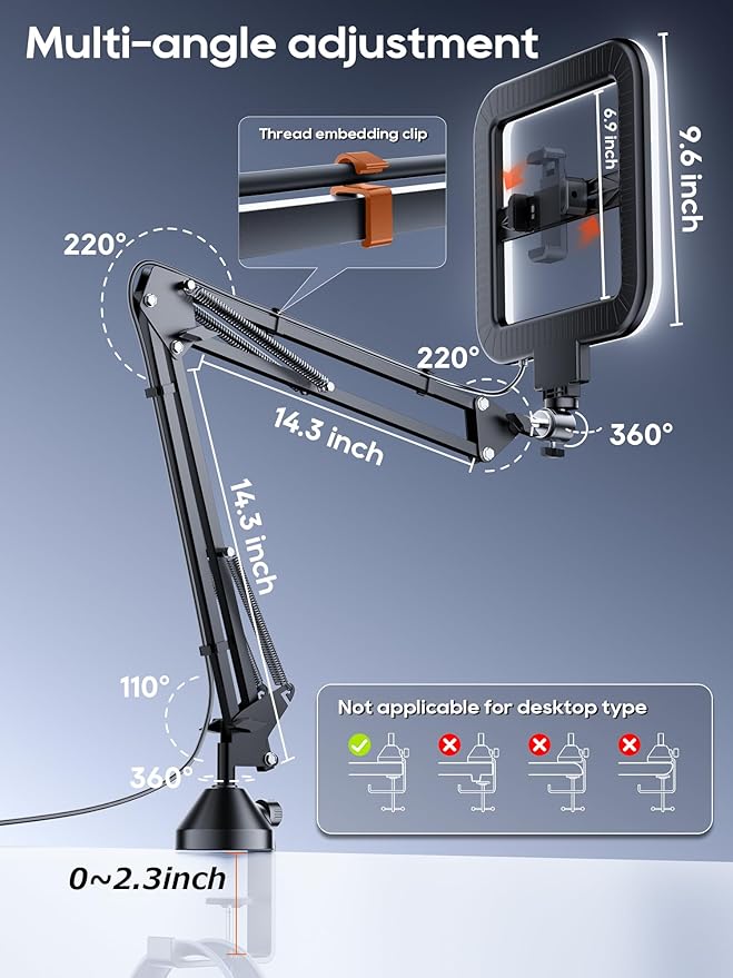 CACENCAN Camera arm Mount