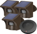 eMACROS Solar Wireless Driveway Alarm — 1/2 Mile Long Range Motion Sensor
