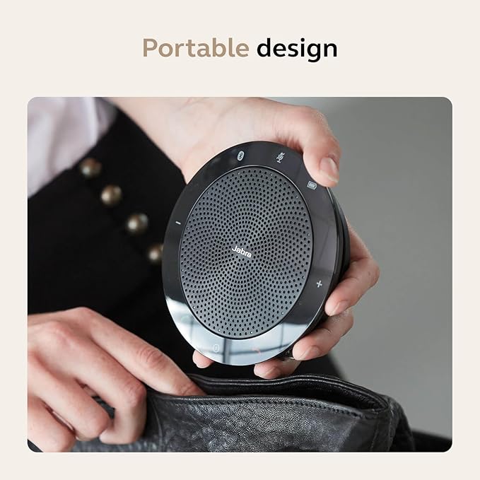 Jabra Speak 510 Portable, USB or Wireless Bluetooth Speaker