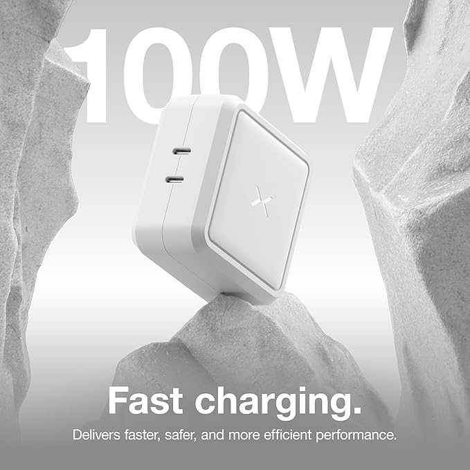 NOCO XGrid X100: 100W USB-C Charger – Dual Port GaN Power Adapter