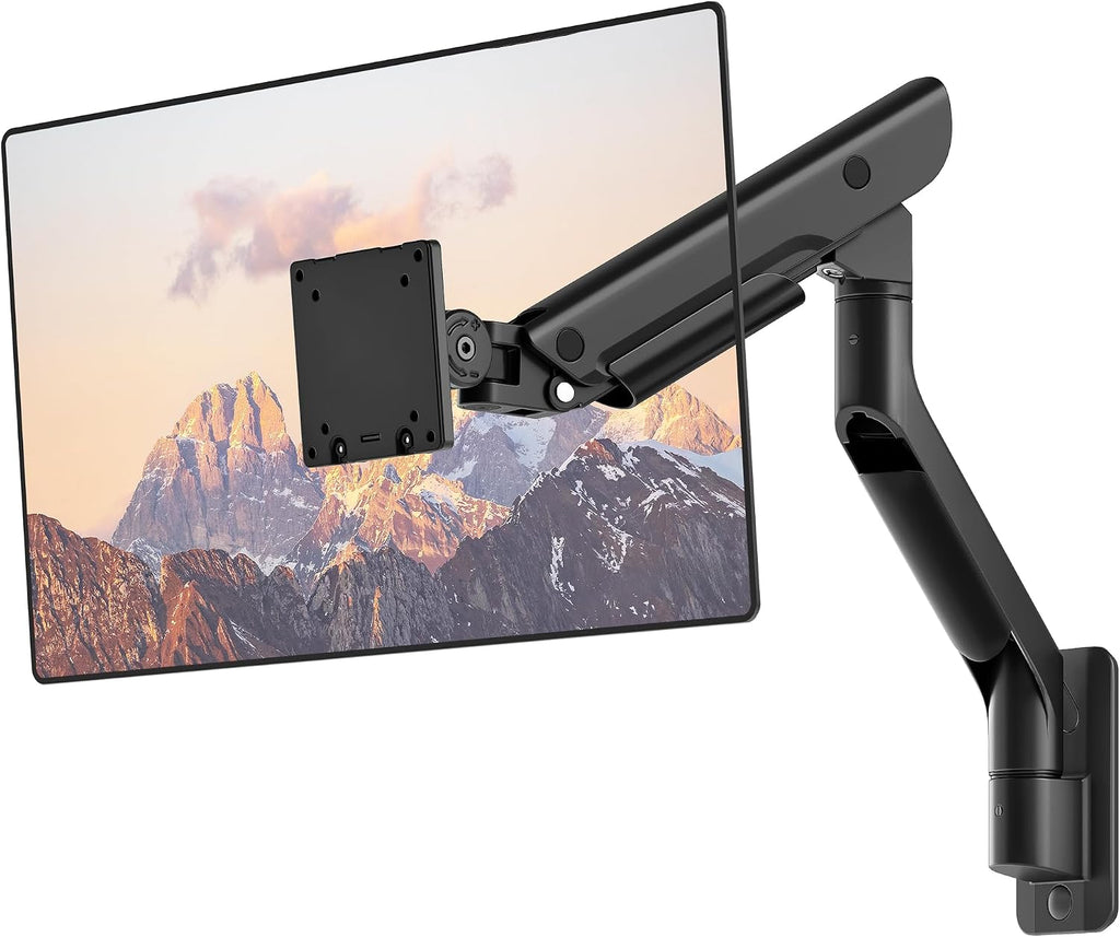 monTEK Heavy-Duty Single Monitor Wall Mount