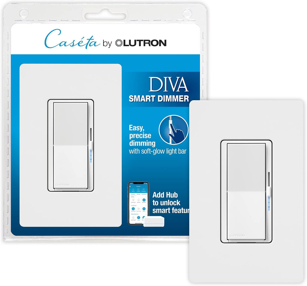 Lutron Diva Smart Dimmer Light Switch